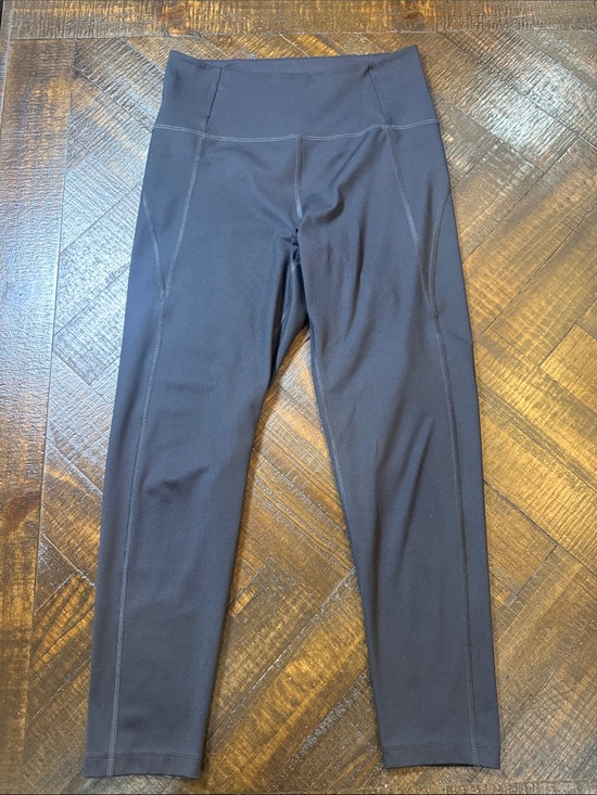 girlfriend collective Pants - Girlfriend Collective Black Compression Capri Leggings M High Rise Yoga Workout